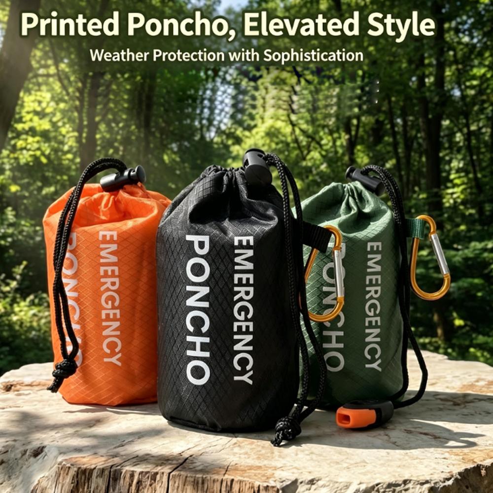 Kit impermeabile portatile per - Camping Rain Poncho recensione e prezzo