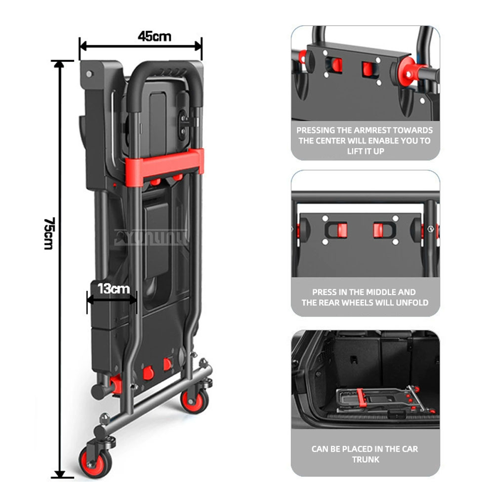 Carrello Pieghevole Multifunzi - Outdoor Camping Trolley recensione e prezzo