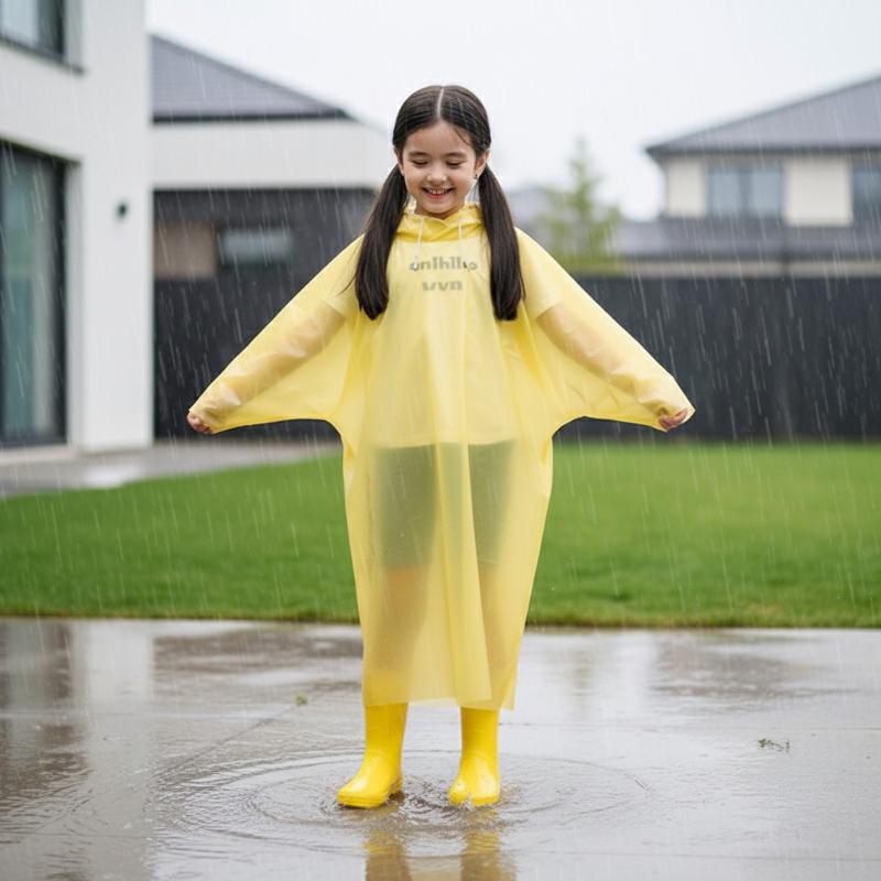 Impermeabile Monouso per Bambi - Camping Rain Poncho recensione e prezzo