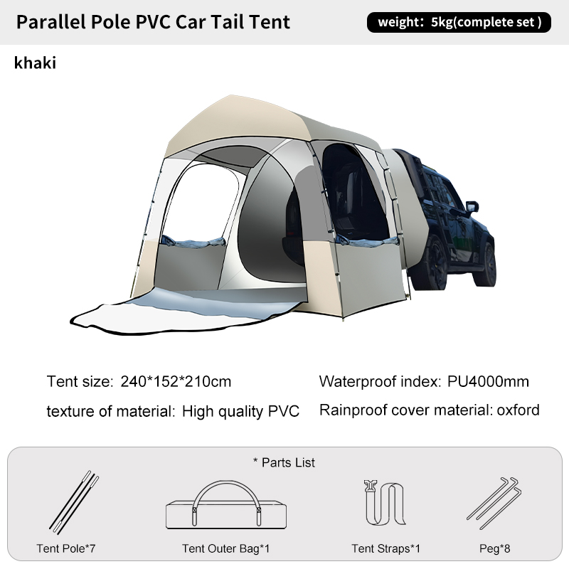 Tenda SUV a bolle trasparenti  - Outdoor Camping Van Tent recensione e prezzo