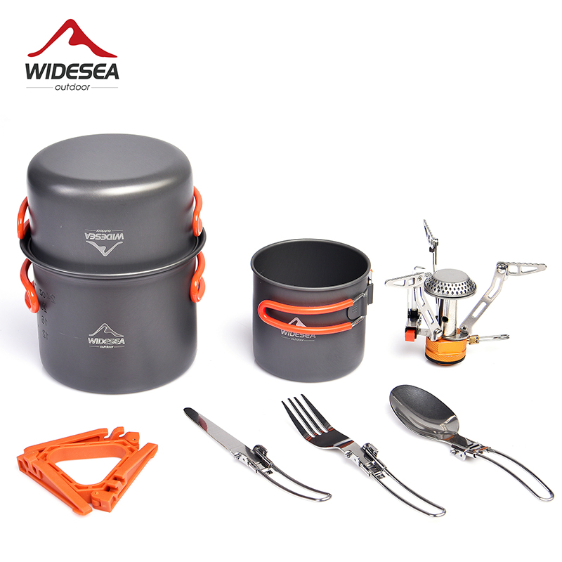Widesea Set di pentole da camp - Outdoor Camping Dining Set recensione e prezzo