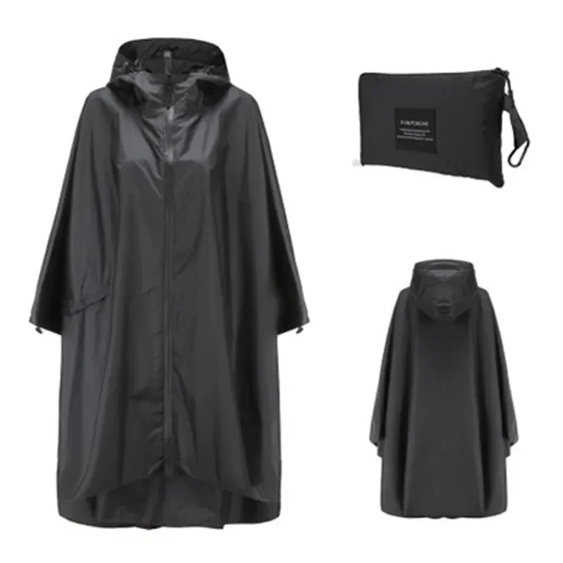 Impermeabile per adulti in nyl - Camping Rain Poncho recensione e prezzo