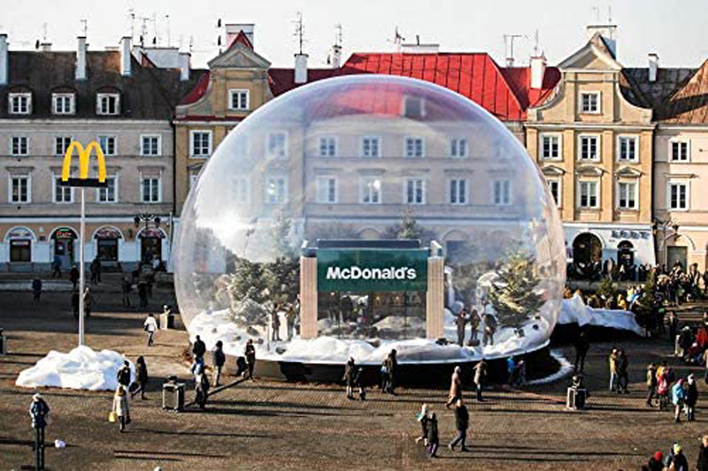 Tenda gonfiabile Igloo a bolle - Outdoor Camping Exhibition recensione e prezzo